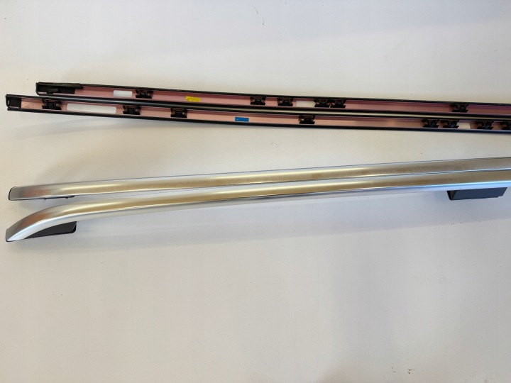 BARRES DE TOIT TOITS DROIT GAUCHE ENSEMBLE CHROME MERCEDES GLK 204 X204