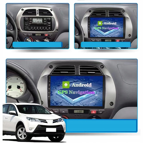 RADIO ANDROID NAVEGACIÓN GPS TOYOTA RAV4 2001-2006 