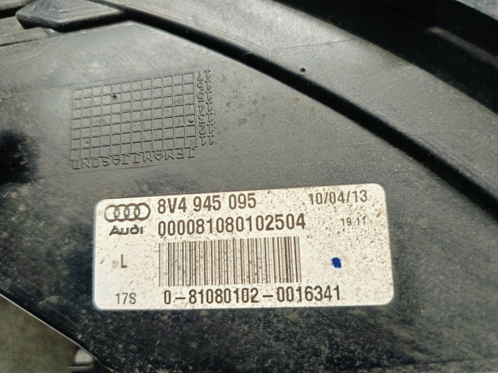 AUDI A3 SPORTBACK 8V 13- PHARE GAUCHE ARRIÈRE GAUCHE ARRIÈRE 8V4945095
