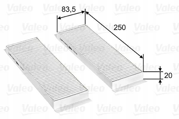 FILTRO AIRE DE CABINA VALEO 715748 