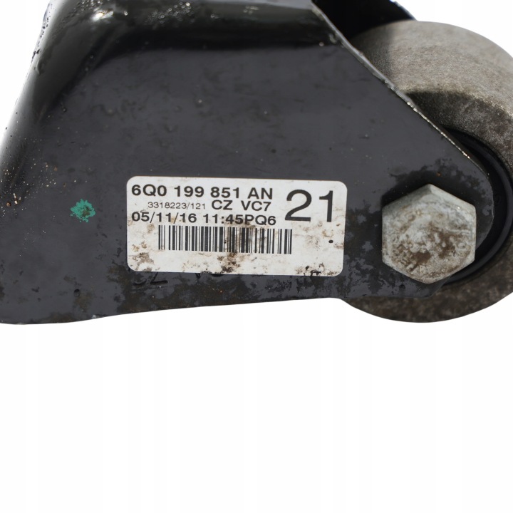 AUDI A1 8X SUPPORT COUSSINS MOTEUR BOÎTES INFÉRIEURE 1.4 TFSI 6Q0199851AN