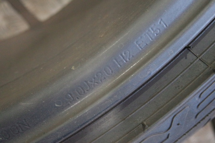 JANTES EN ALLIAGE ROUES ÉTÉ PORSCHE 991 20'' 99136272100 99136277101 Y108