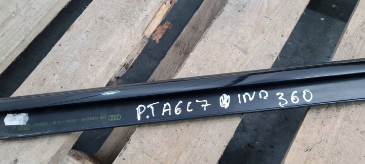 A6 C7 4G LIFT MOULURE RACLOIR DROITE DROIT ARRIÈRE SLINE NOIRE 4G0853764D