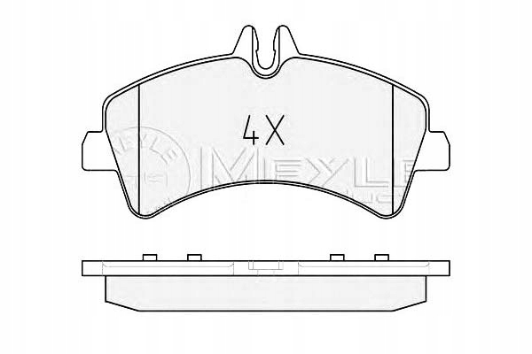 ZAPATAS HAM. DB T. SPRINTER 06- 