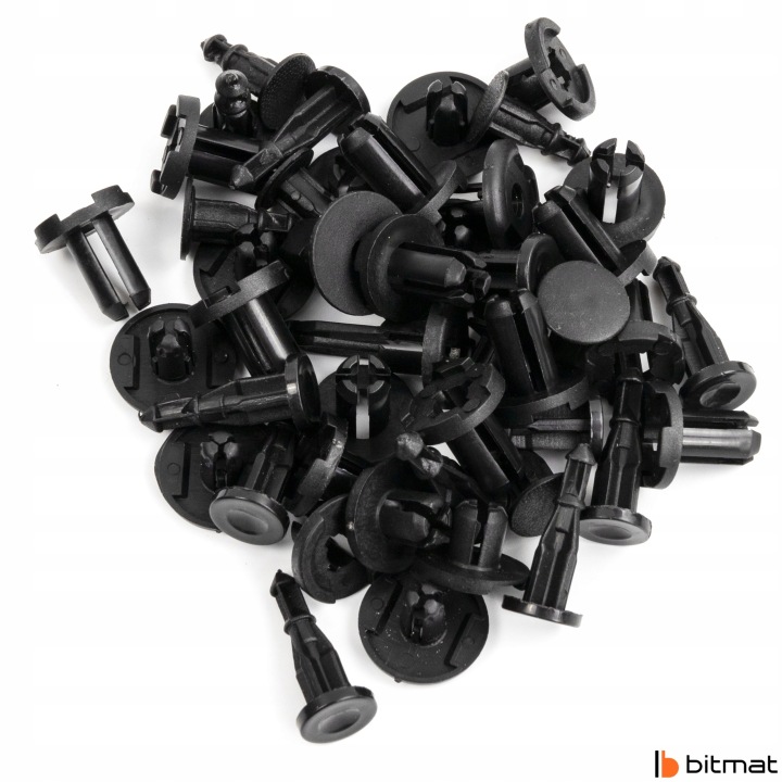 725X CLIPS VERS VOITURES PLASTIQUE UNIVERSEL 5X SCIAGACZE VERS CHÂSSIS