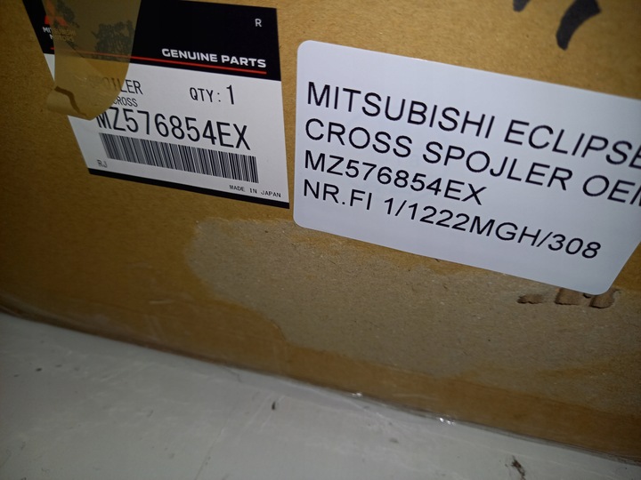 MITSUBISHI ECLIPSE CROSS APTAKAS JUOSTA DANGČIAI OEM nuotrauka 14