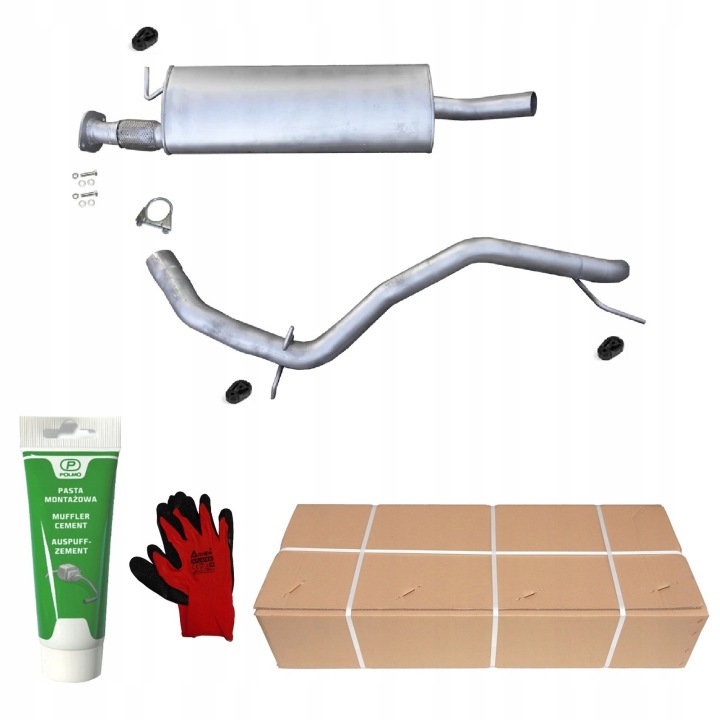SILENCIEUX KIT JEEP GRAND CHEROKEE III 3.0 CRD 7938