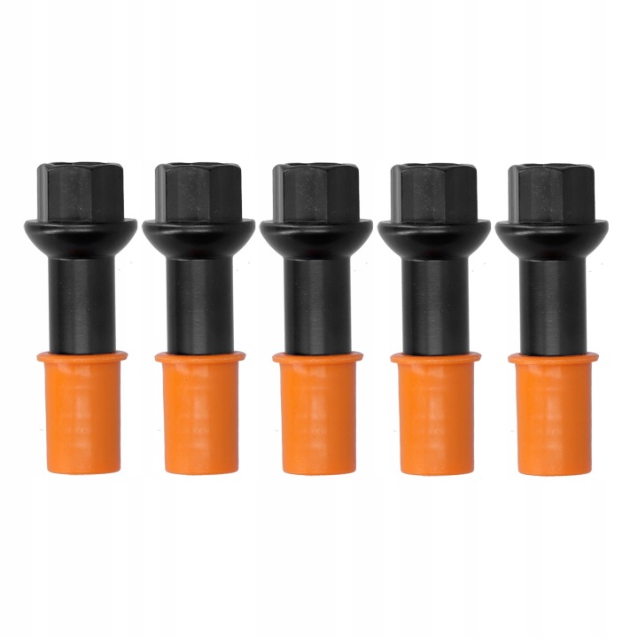 5 PCS BOULONS AVEC ÉTRIER DE FIXATION ROUES AVEC ACIER INOXYDABLE 0009907607 CONVIENT VERS
