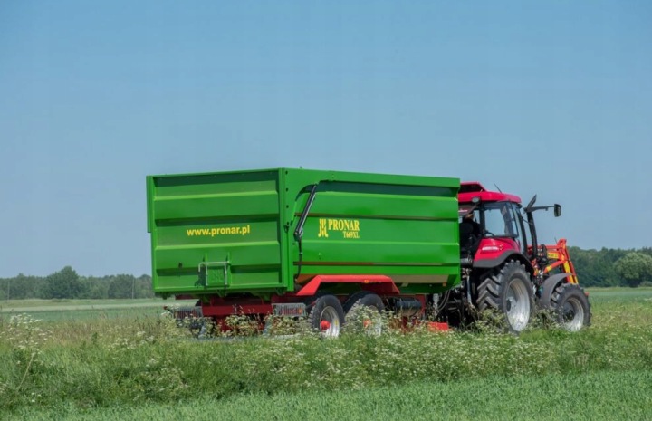 REMORQUE SKORUPOWA PRONAR T700XL T700M 14,4T T669XL T669/1 16T AXE DIRECTIONNELLE
