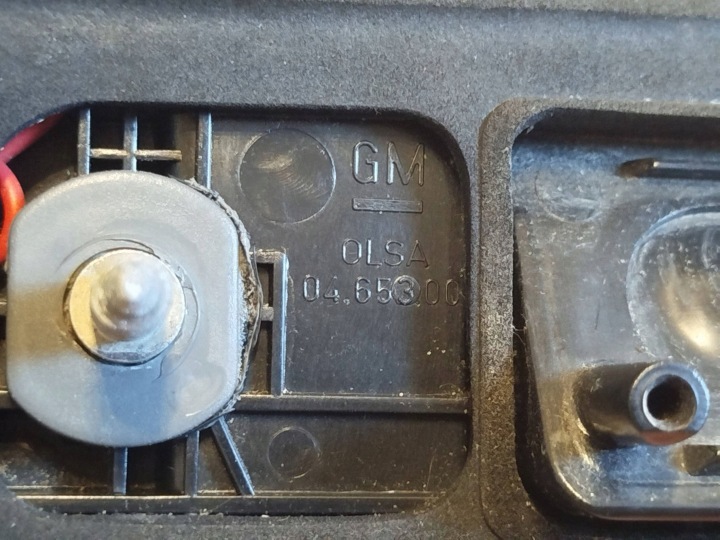 POIGNÉE COUVERCLES DE COFFRE COUVERCLES DE COFFRE SAAB 9-5 12777460