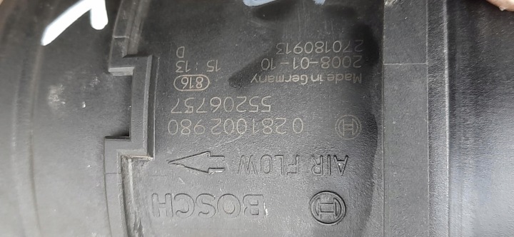 DÉBITMÈTRE 1.3 JTD FIAT 500 0281002980