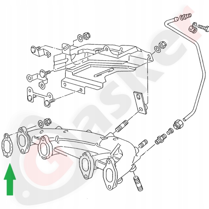 JOINT D'ÉTANCHÉITÉ ROUES ECHAP VW 1,6B VAG 037253039D