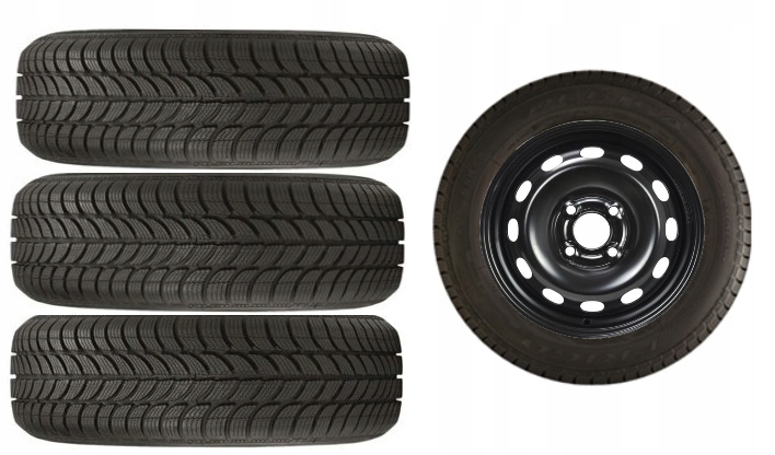 RUEDAS INVIERNO NISSAN MICRA K12 165/70R14 SAVA 