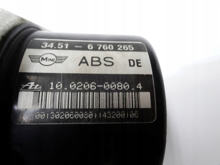 MINI COOPER R50 R53 POMPE ABS 6760265 6760266