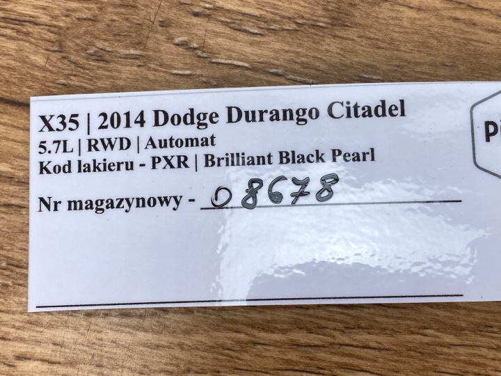 MODULE KEYLESS DODGE DURANGO 5.7L 2014+ USA