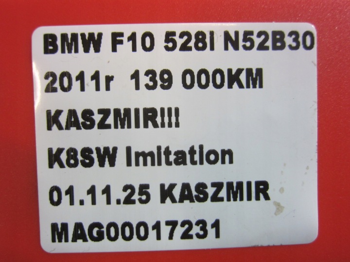 BMW F10 F06 F07 F01 POUTRE SUSPENSIONS AVANT CHÂSSIS CHÂSSIS AVANT 16796692