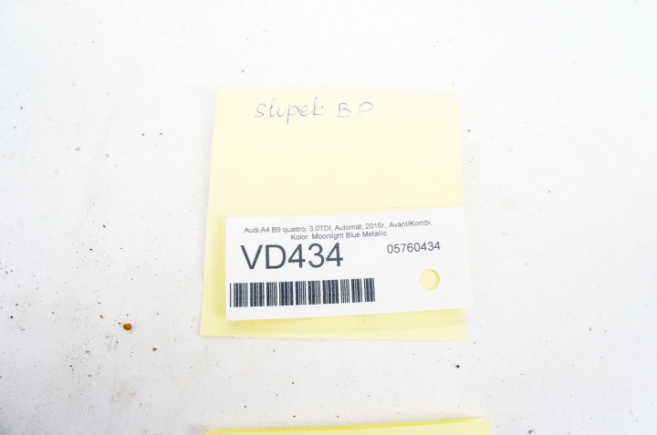 VD434 AUDI A4 B9 SEUIL POTEAU B DROIT CENTRAL AR