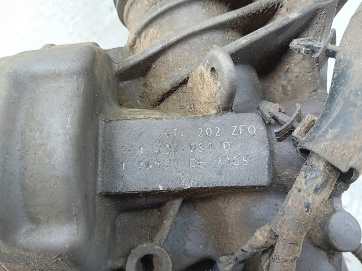 CRÉMAILLÈRE DE DIRECTION CAOUTCHOUC ÉLECTRIQUE VW PASSAT B6 3C1423051D 2.0 TDI
