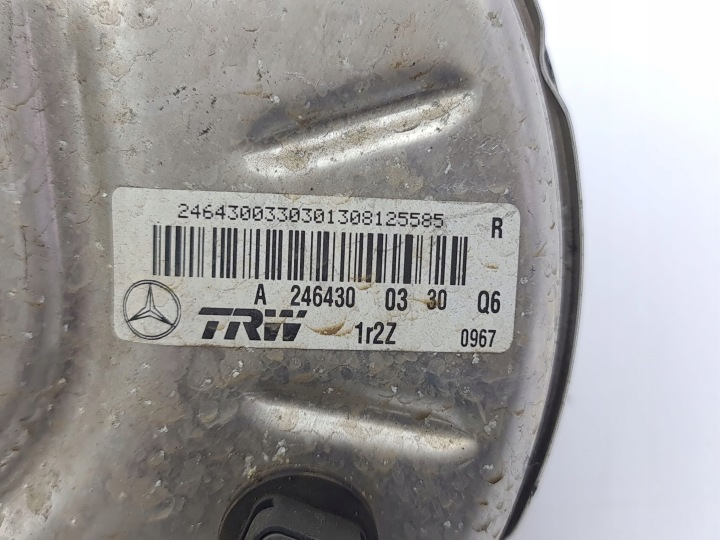 MERCEDES-BENZ B W246 W242 2013 SERVO FREIN A2464300330