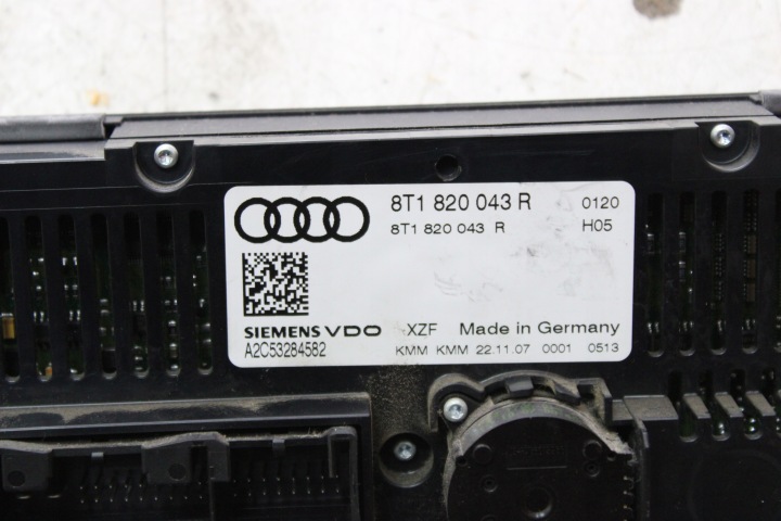 AUDI A5 S5 8T PANNEAU CONDUIT D'AIR 8T1820043R
