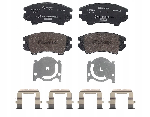 ZAPATAS TUNEADO BREMBO PARTE DELANTERA BENTLEY FLYING SPUR; CH 