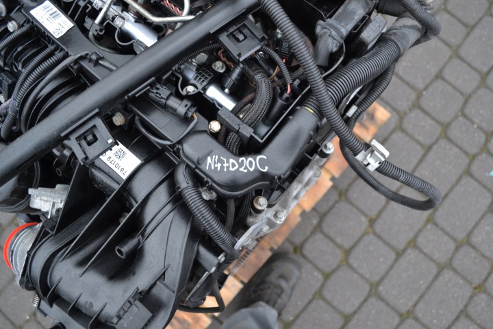 MOTEUR BMW E90 COMPLET N47D20C 2009 ANNÉE 143KM 115KM 144TYS KM 143