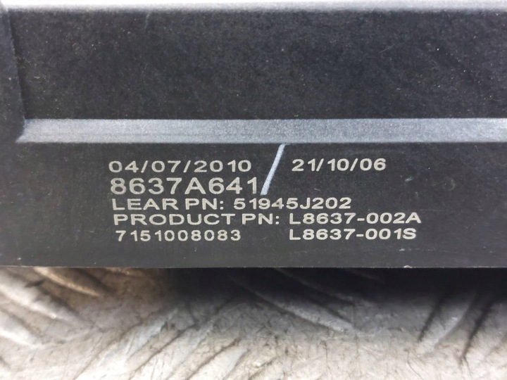 KIT DE DÉMARRAGE MITSUBISHI ASX I 1.8 DID 1860B422 8637A641 8100B455