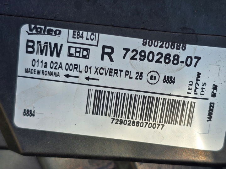 BMW X1 E84 LIFT BI-XENON ROTATIF PHARES AVANT