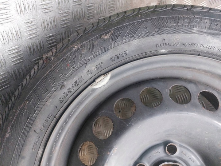 INSERT COUVERCLES DE COFFRE PIÈCE DE RECHANGE 5X120 FI67,1 225/55R17 OPEL INSIGNIA A