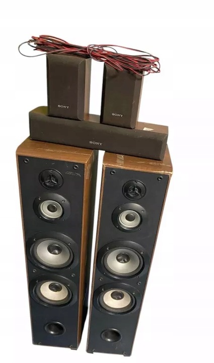 Cinema home sony ss-f6000p ss-sr3000p ss0cn3000p reception w