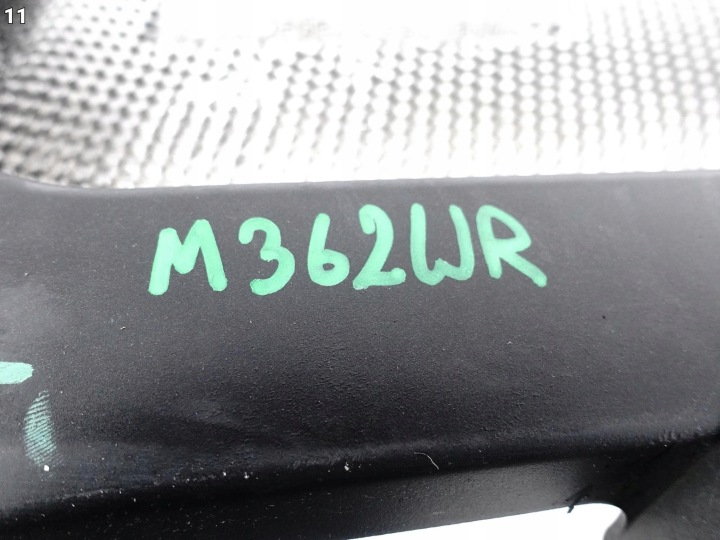 PORSCHE 996 911 GT3 CUP GLISSIÈRE FIXATION PARE-CHOCS PROTECTION THERMIQUE GAUCHE ARRIÈRE