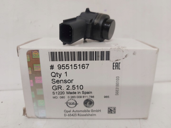 SENSOR APARCAMIENTO SENSORES DE APARCAMIENTO OPEL 95515167 