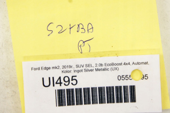 UI495 FORD EDGE MK2 VITRE DROIT ARRIÈRE LATÉRALE CARROSSERIE 19R FT4B-R29700-A