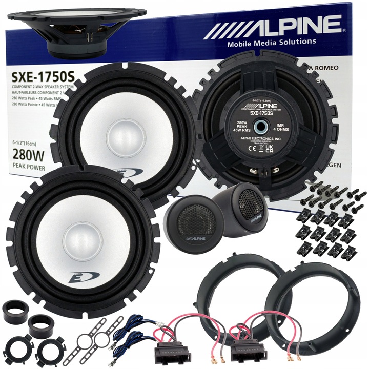 ALTAVOCES ALPINE DISTANCIAS PARA SEAT MII VW AMAROK GOLF UP SKODA CITY GO 