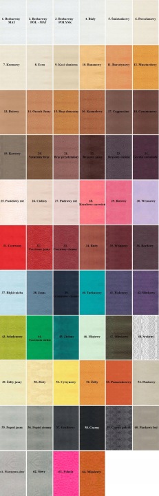 G10-01 FUKSJA PEINTURE VERS GARNITURE DE PORTE CAOUTCHOUCS CHÂSSIS