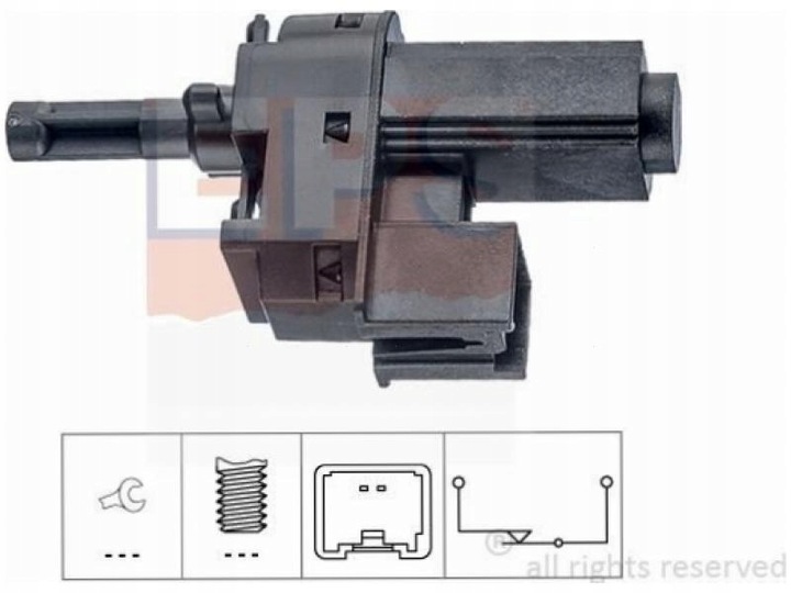 INTERRUPTEUR DE LUMIÈRE STOP FORD C-MAX II MK2 10-19 I MK1 07-10 photo 2 - milautoparts-fr.ukrlive.com