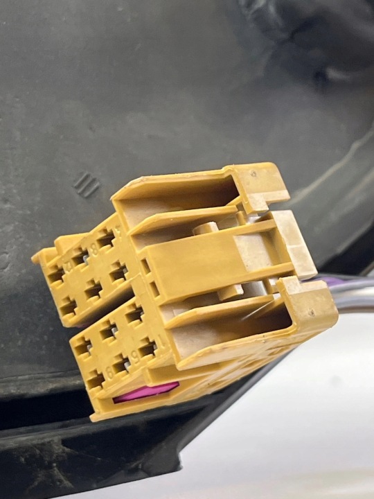 RÉTROVISEUR GAUCHE VOLKSWAGEN T5 LIFT T6 9PIN EUROPE BLANC