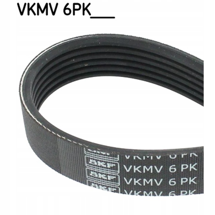 CORREA DE CUÑA MULTICOSTAL SKF VKMV 6PK1318 