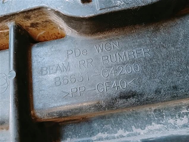 MM HYUNDAI I30 POUTRE PARE-CHOCS ARRIÈRE 86631-G4200