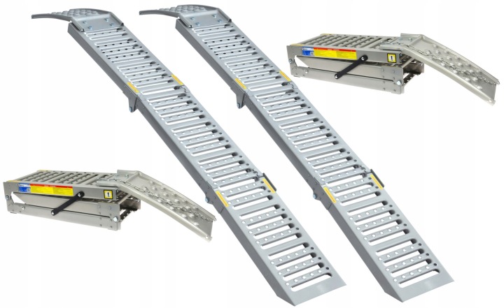 RAMPY PLATEFORME D'ACCÈS AUTOMOBILE PLIANT KIT 2 PLATEFORME D'ACCÈS PUISSANT ACIER