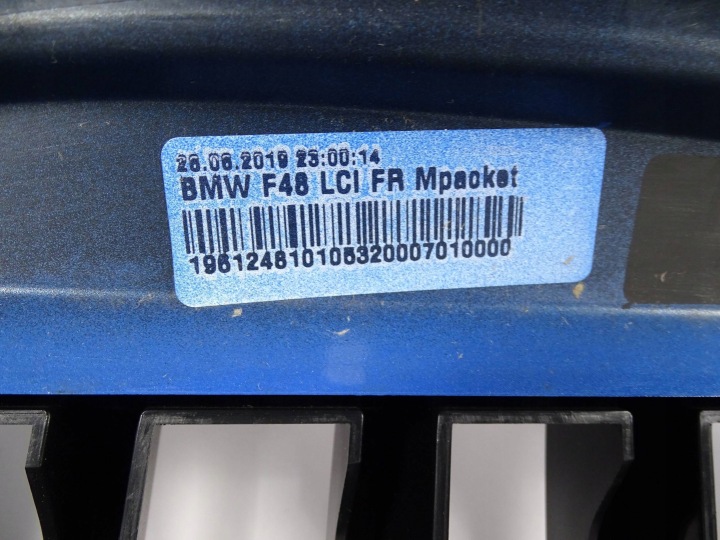 PARE-CHOCS AVANT AVANT BMW X1 F48 LIFT LCI MODULE