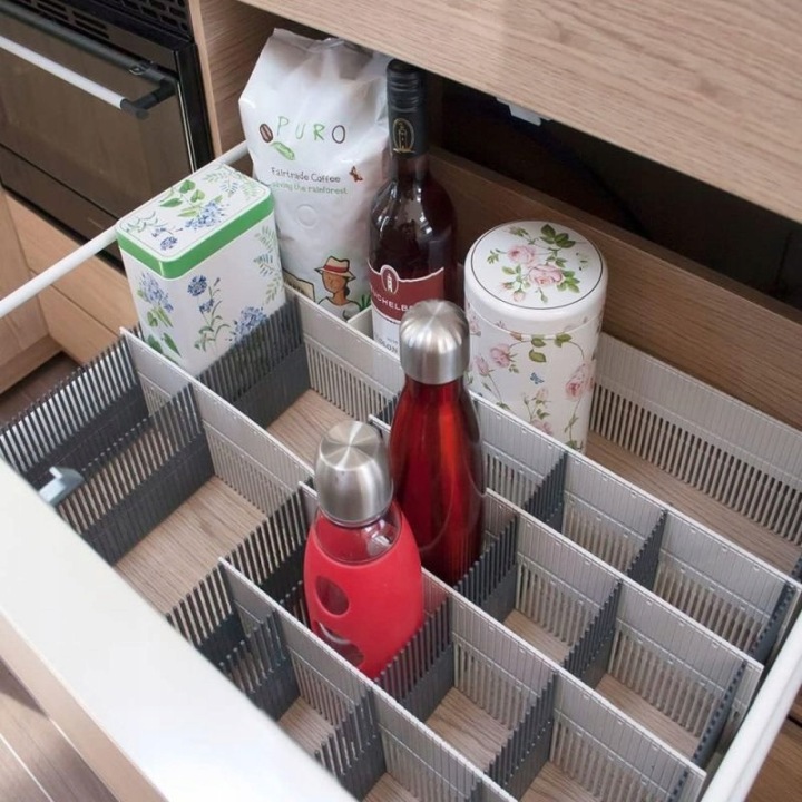 ORGANISEUR VERS SZUFLADY MAXXI 8 PRZEGRODEK 330X100X3 MM PURVARIO