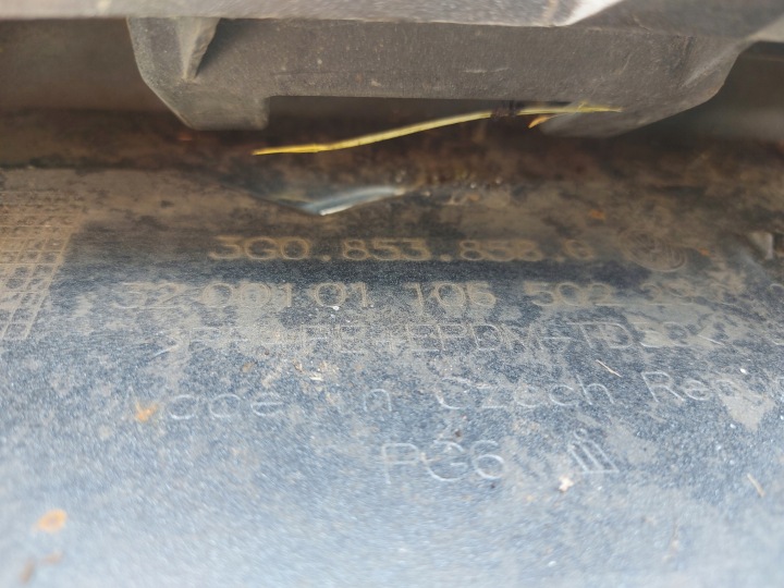 VW PASSAT B8 3G R LINE MOULURE SEUIL SEUIL DROIT