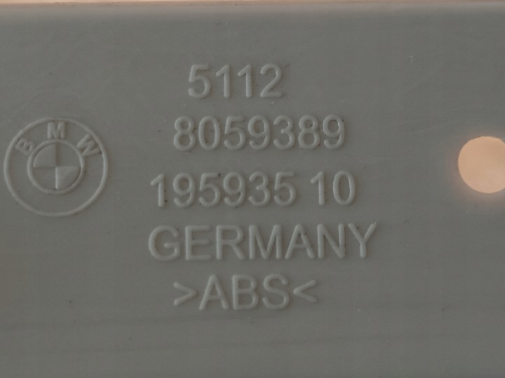 BMW 2 F45 F45N MSP SUPPORT ARRIÈRE 51128059389