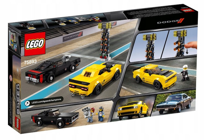 LEGO Speed Champions 75893 Dodge Challenge Chargernuotrauka 4