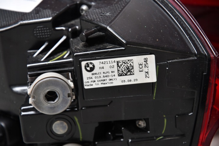 PHARES ARRIÈRE ARRIÈRE GAUCHE DROITE BMW X6 G06 LCI X6M F96 LCI EUROPE EUROPE POMARANCZ