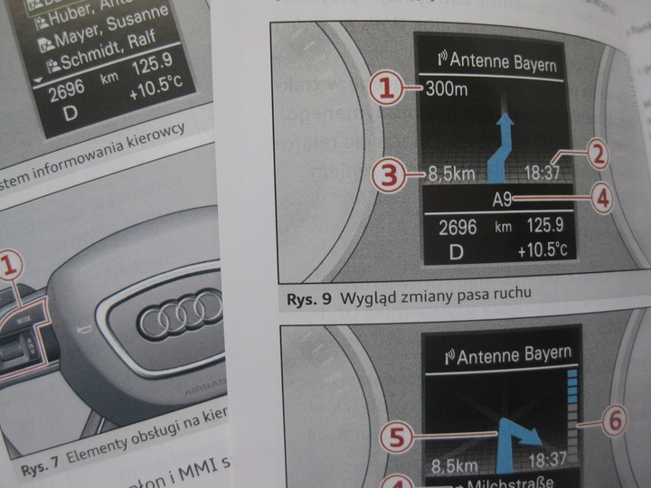 AUDI Q5 I 2012-2016 POLSKA MANUAL MANTENIMIENTO +MMI NAVEGACIÓN PLUS +SKROCONA 