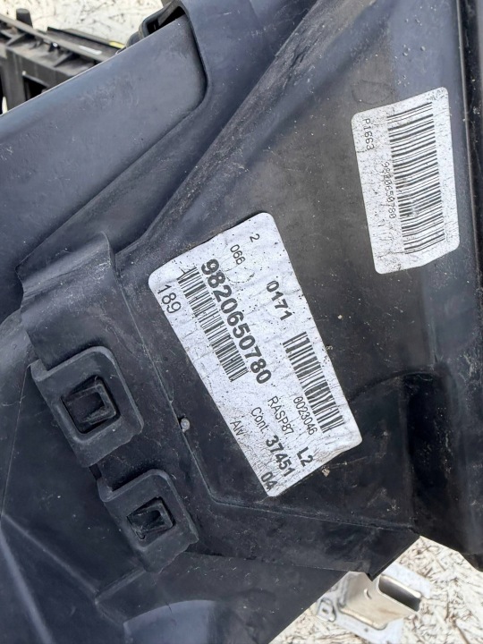 5008 II LIFT PANNEAU AVANT AVANT RENFORCEMENT RADIATEURS 1.5 D P9675627980 982