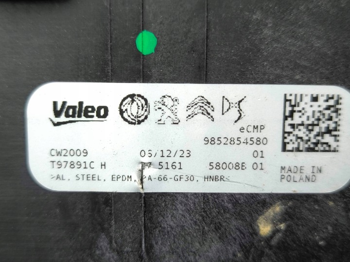 JEEP AVENGER 2024 DÉSHYDRATEUR AIR CLIMATISATION A/C