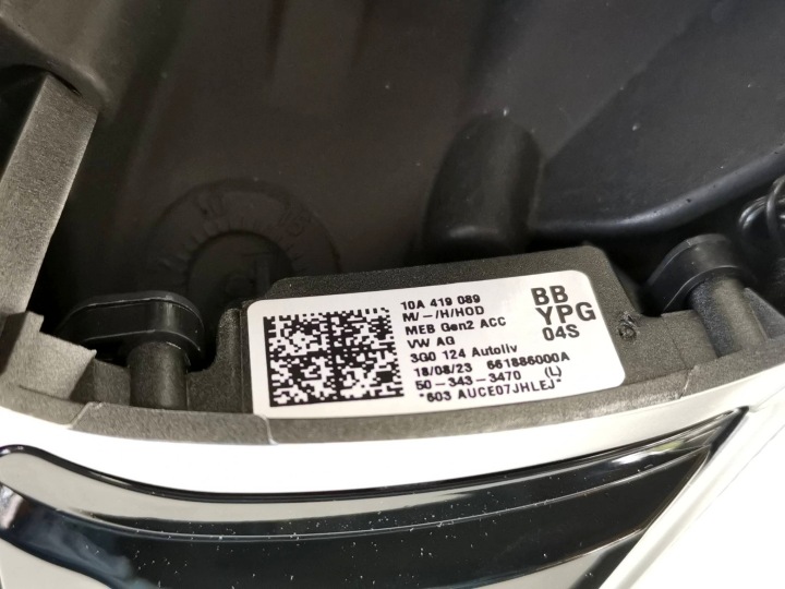 VOLANT CUIR MULTIFONCTION BBYPG VW ID.3 10A419089BB ORIGINE